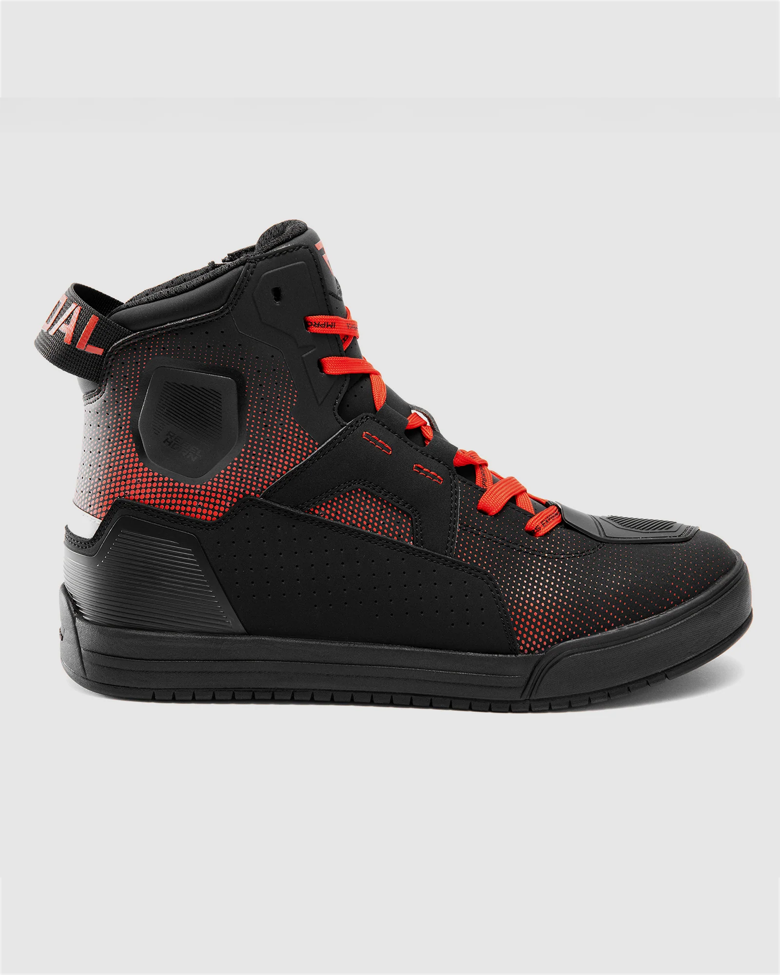 Vandal II Motorcycle Boots Red - Image 3