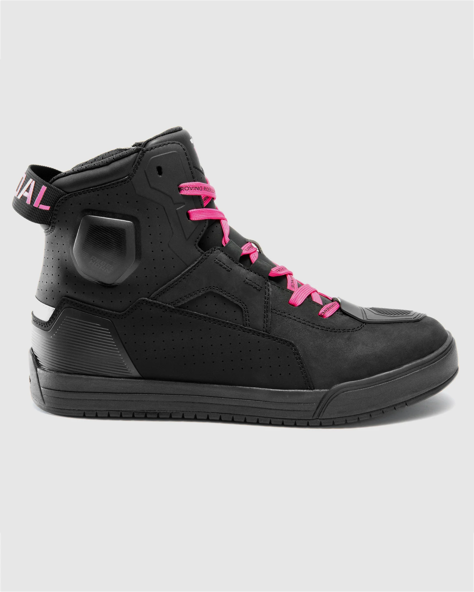 Vandal II Women's Motorcycle Boots Pink - Image 3