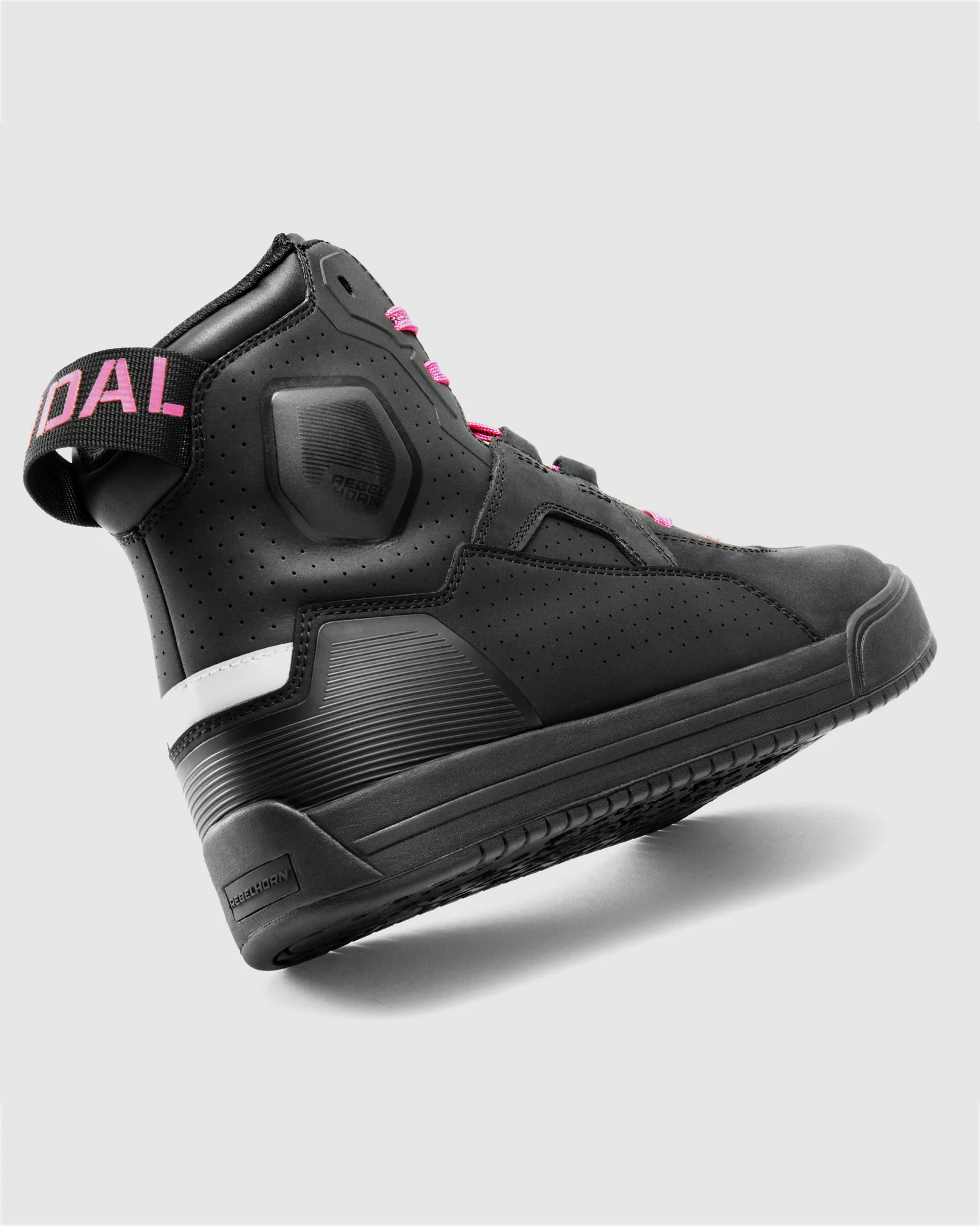 Vandal II Women's Motorcycle Boots Pink - Image 4