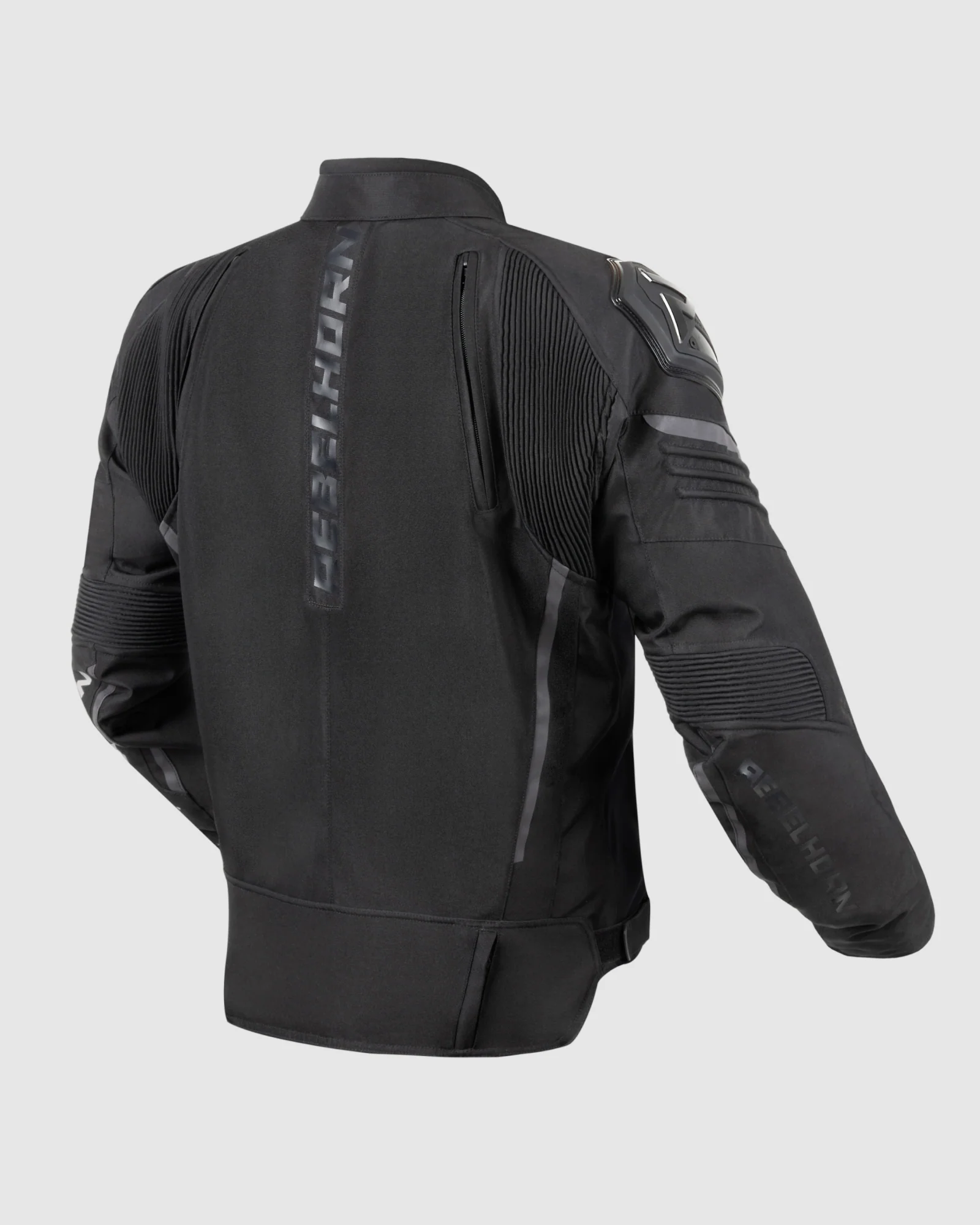 Vandal Motorcycle Jacket Black - Image 2