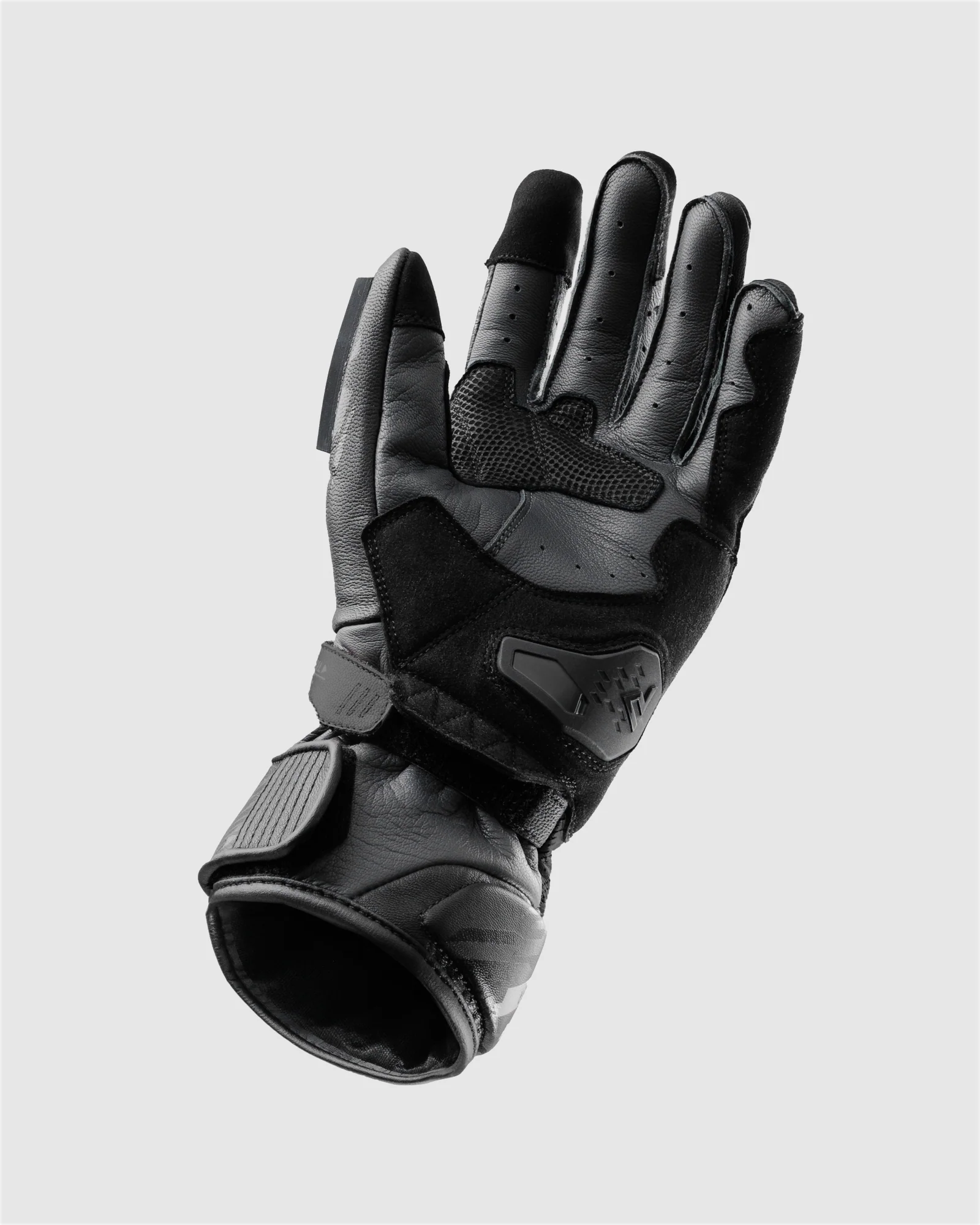 Viper Motorcycle Gloves Black - Image 2