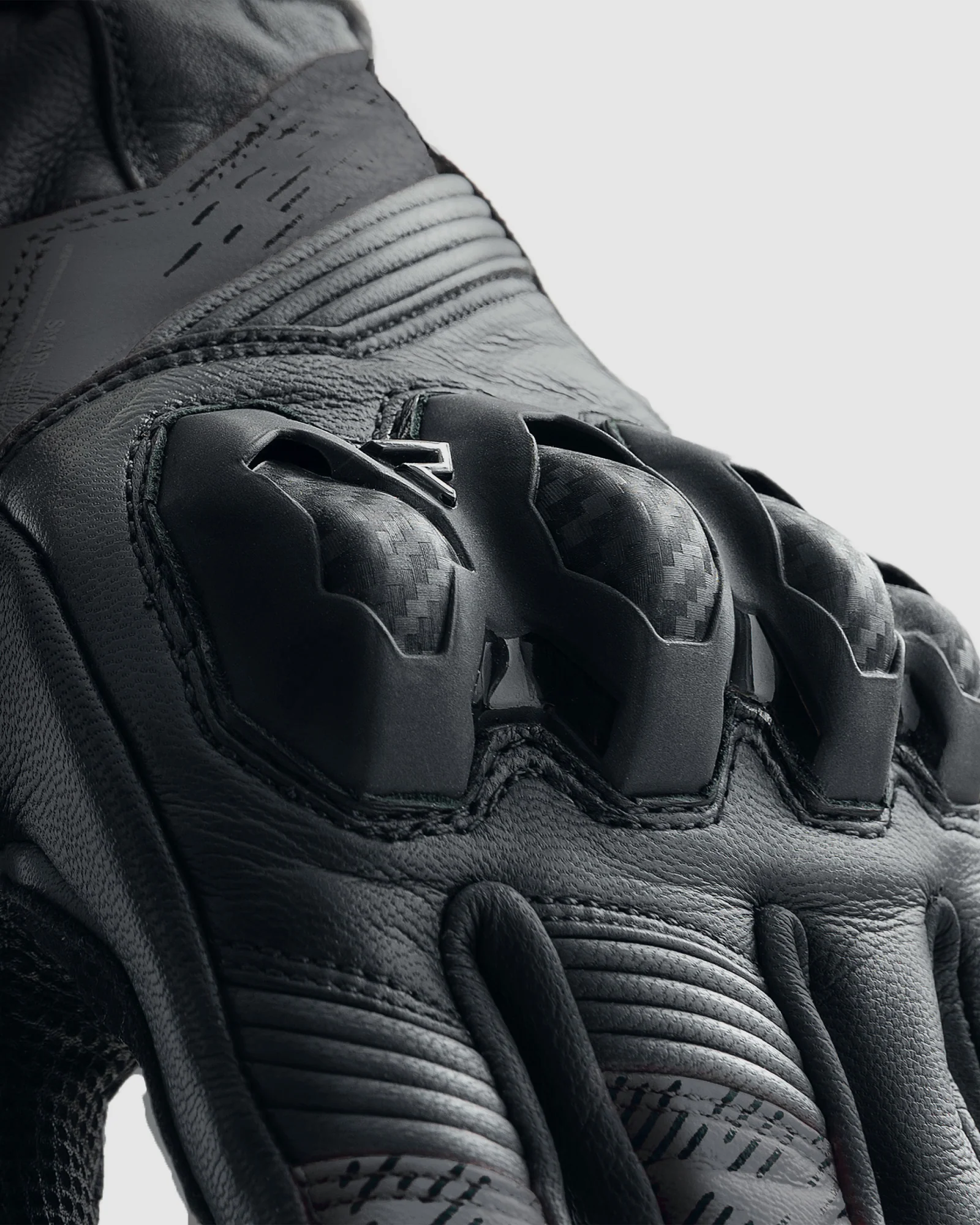 Viper Motorcycle Gloves Black - Image 3