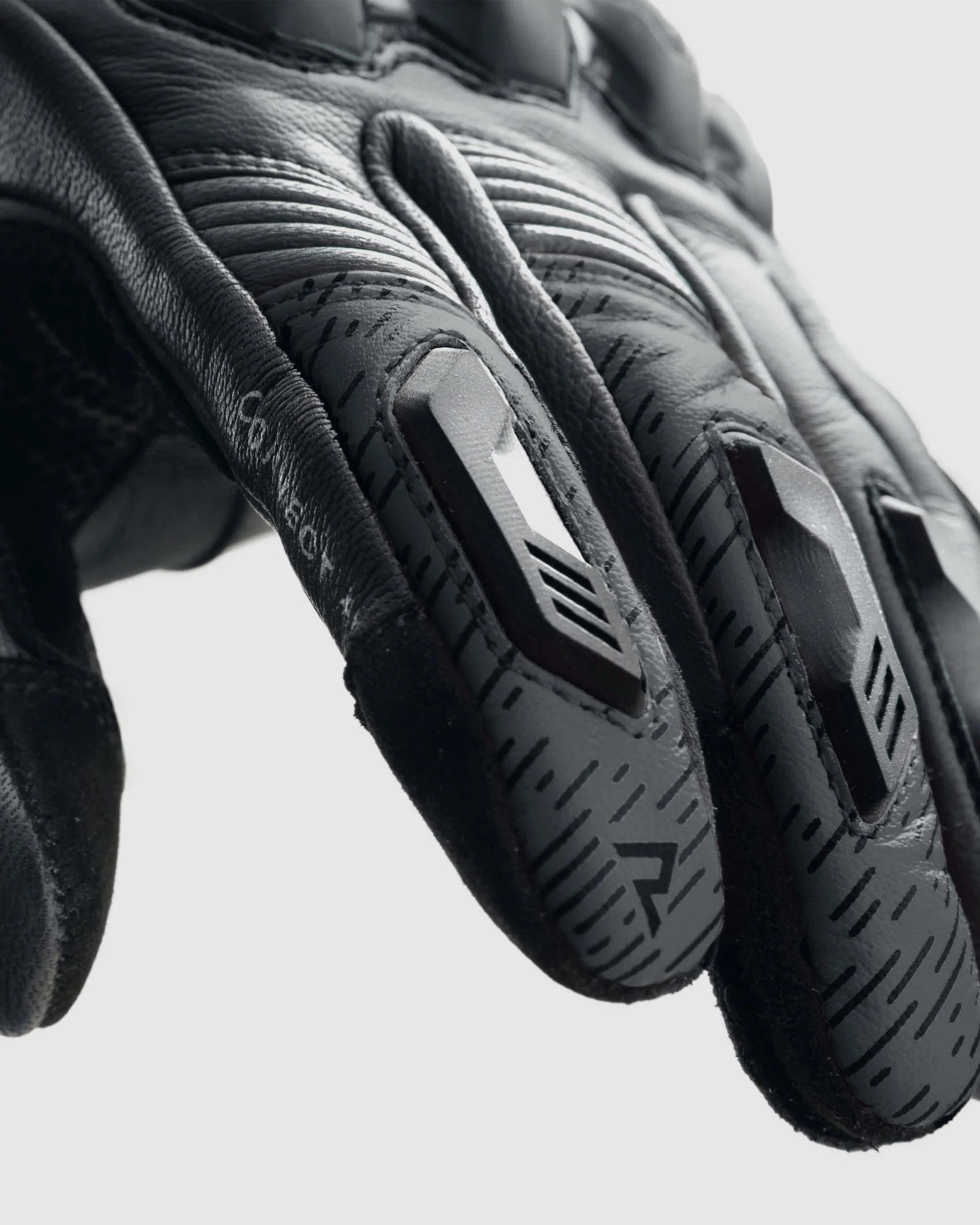 Viper Motorcycle Gloves Black - Image 4