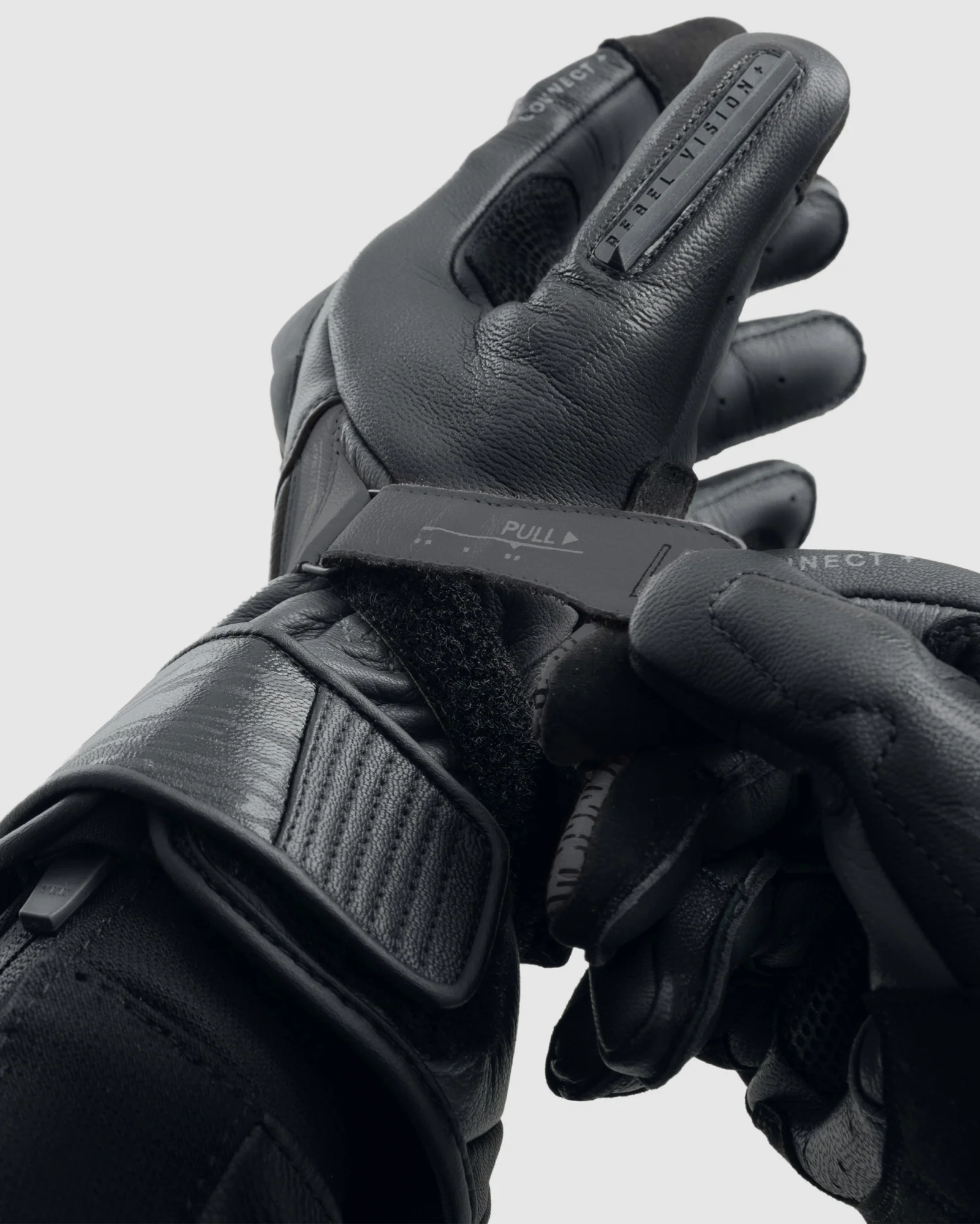 Viper Motorcycle Gloves Black - Image 6