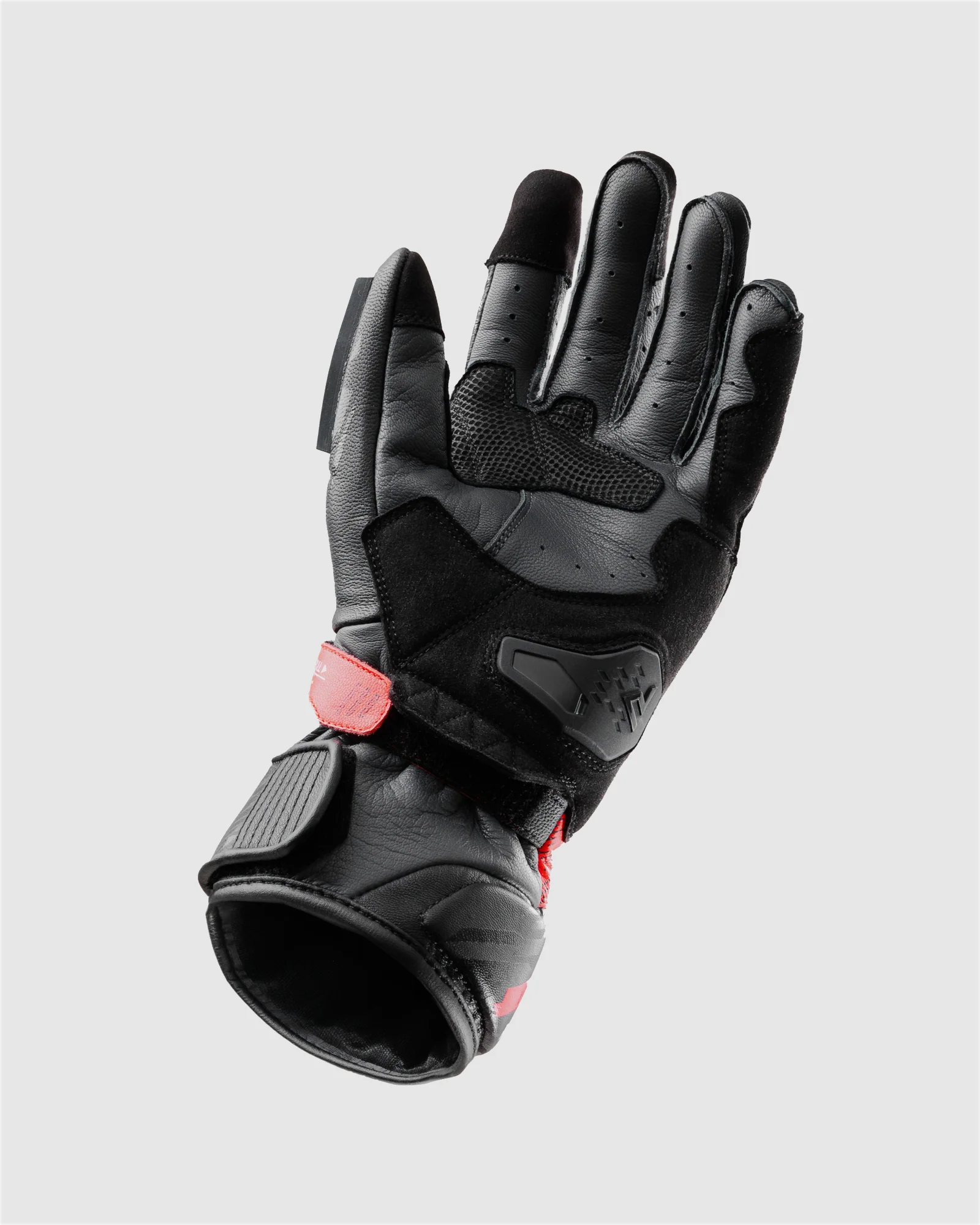 Viper Motorcycle Gloves Red - Image 2