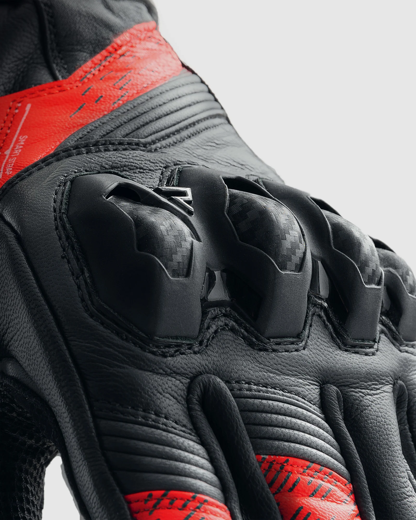 Viper Motorcycle Gloves Red - Image 3