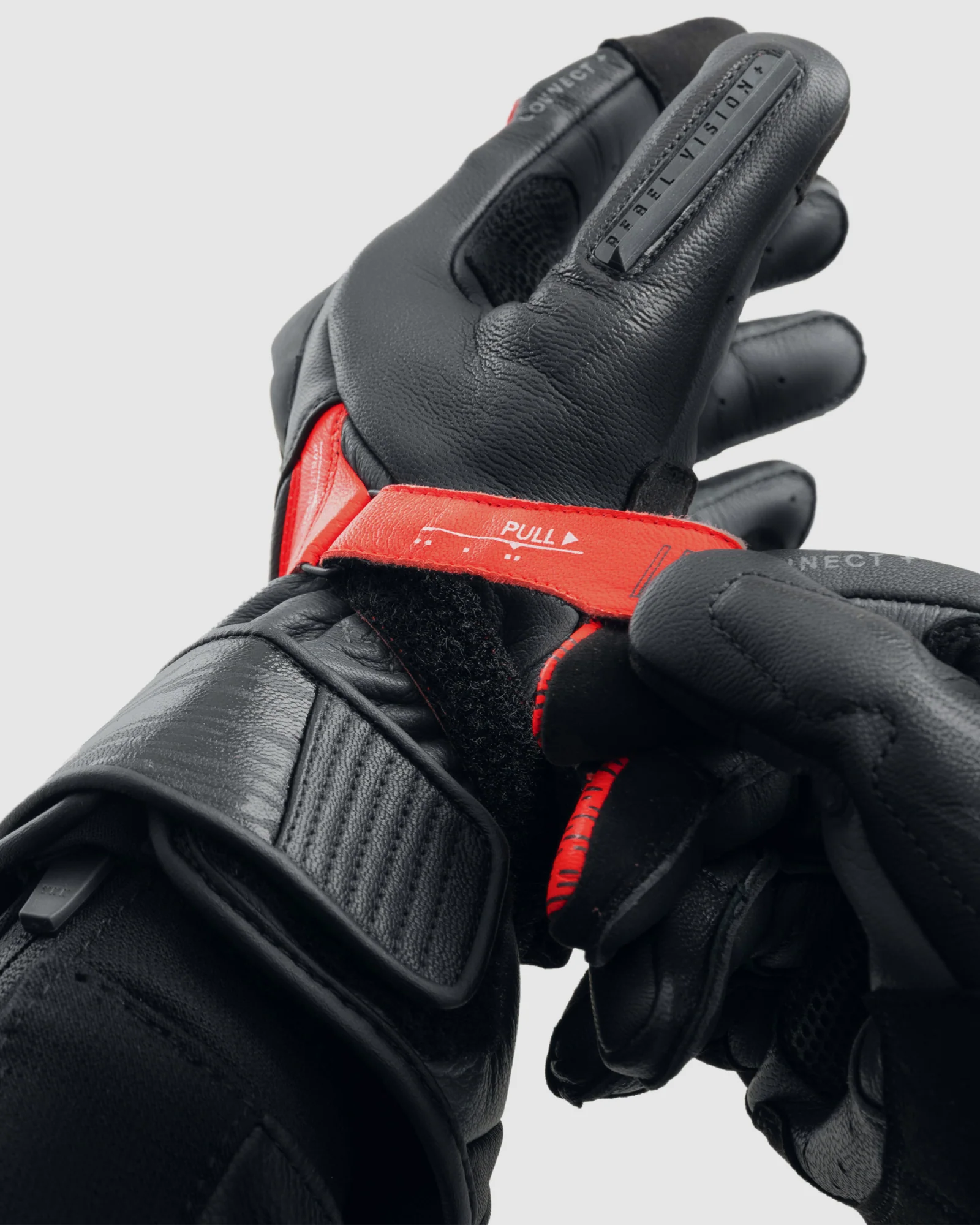 Viper Motorcycle Gloves Red - Image 6