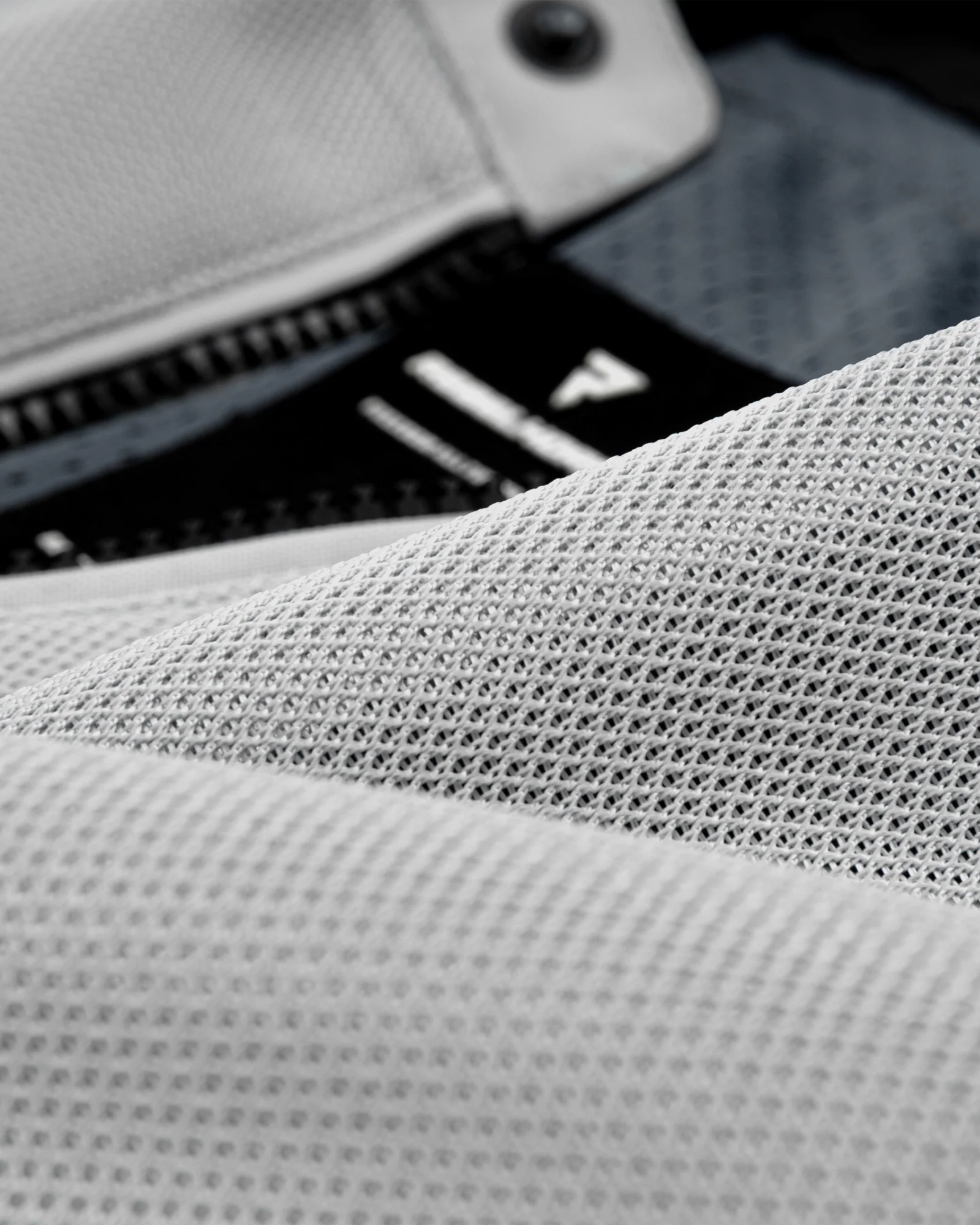 Wave Motorcycle Jacket Grey - Image 9